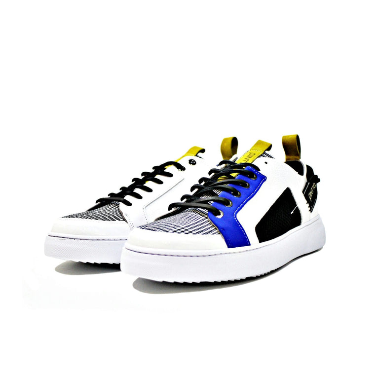 All leather, suede and fabric sneaker with EVA sole. Handmade in Portugal. “Walk with Pintta”