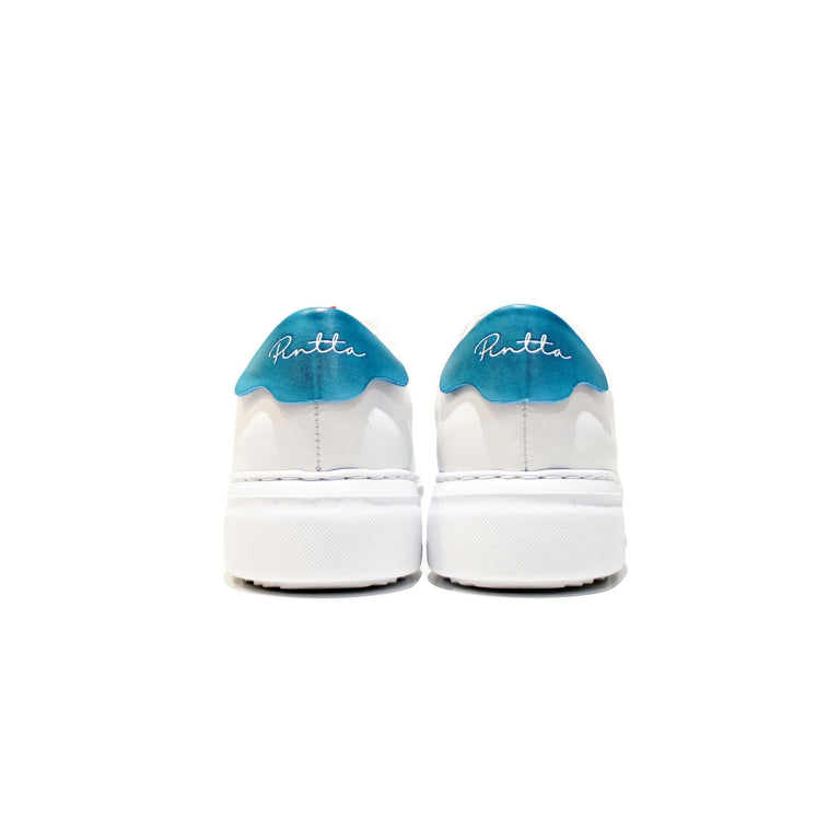 Paris Turquoise is a woman's shoe model with a unique and simple design, all built on high quality leather with EVA sole. Handmade in Portugal