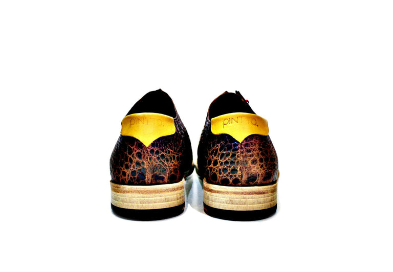 Siena shoe is all composed of leather. Icon Model made to MAO in Portugal. “Walk with Pintta”
