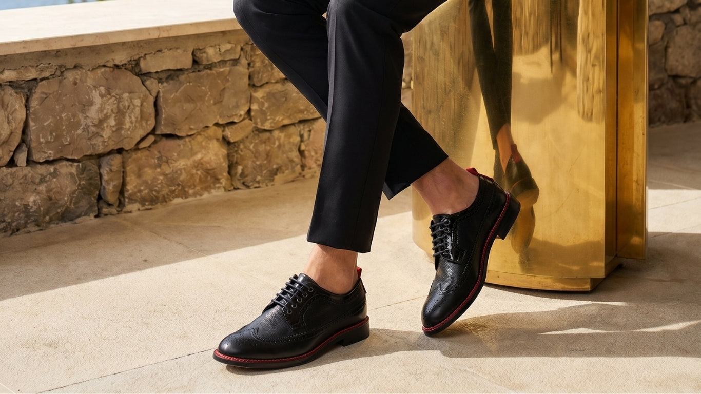 Dublin Black: Architectural Elegance, Handmade in Portugal