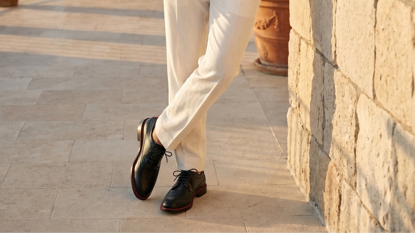 Dublin Black: Mediterranean Quiet Luxury for Men