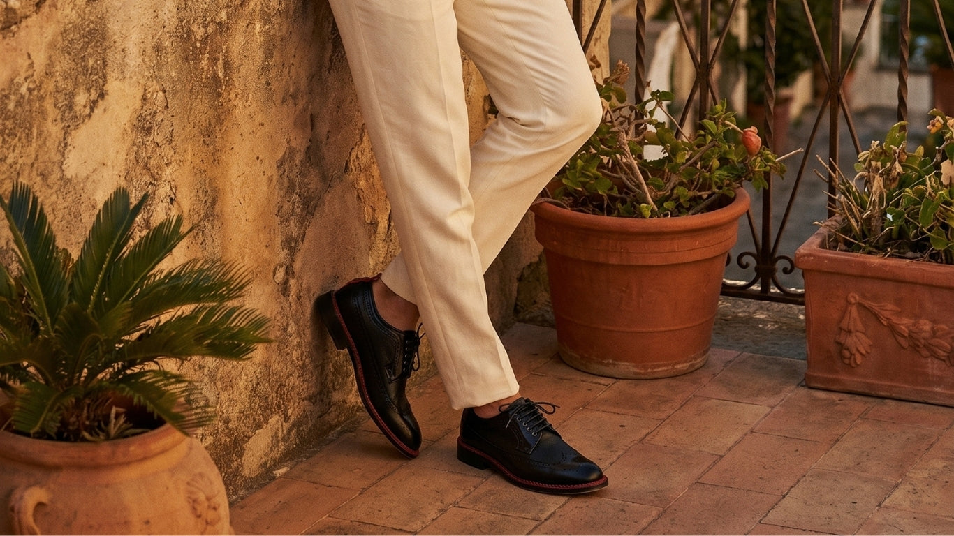 Dublin Black: The Defining Detail in European Summer Tailoring